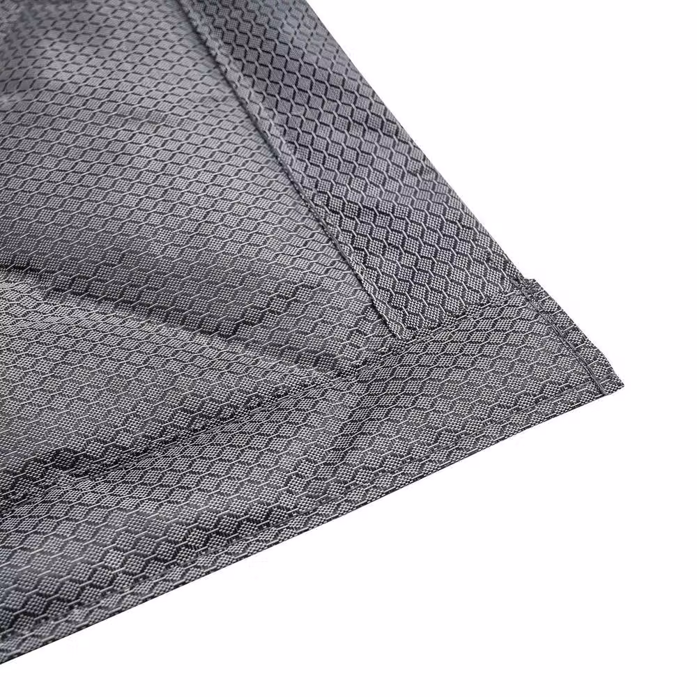 KORVIXA Thermal Insulating and Sound Dampening Door Curtain Panel, Grey, Width: 100 cm, Height: 130 cm – 3