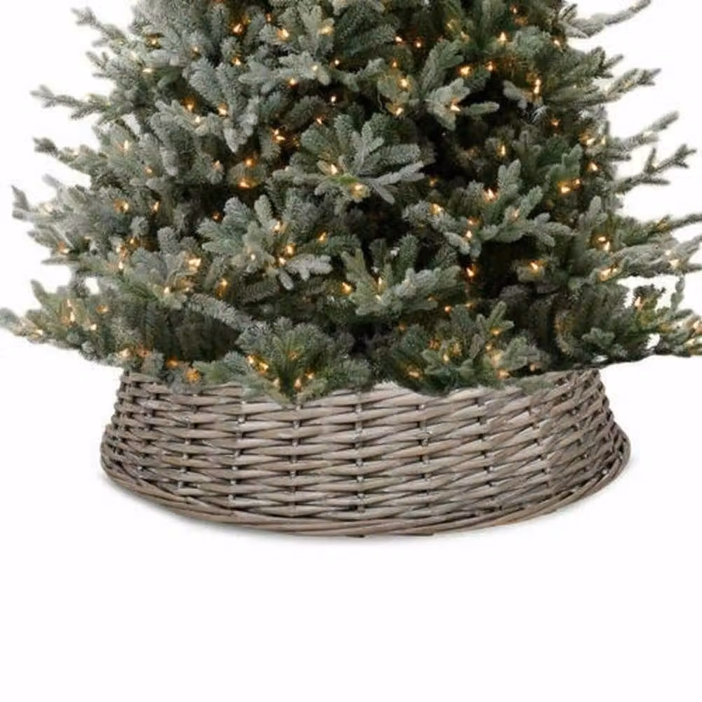 FLAVORA Grey Medium Christmas Tree Skirt – 2
