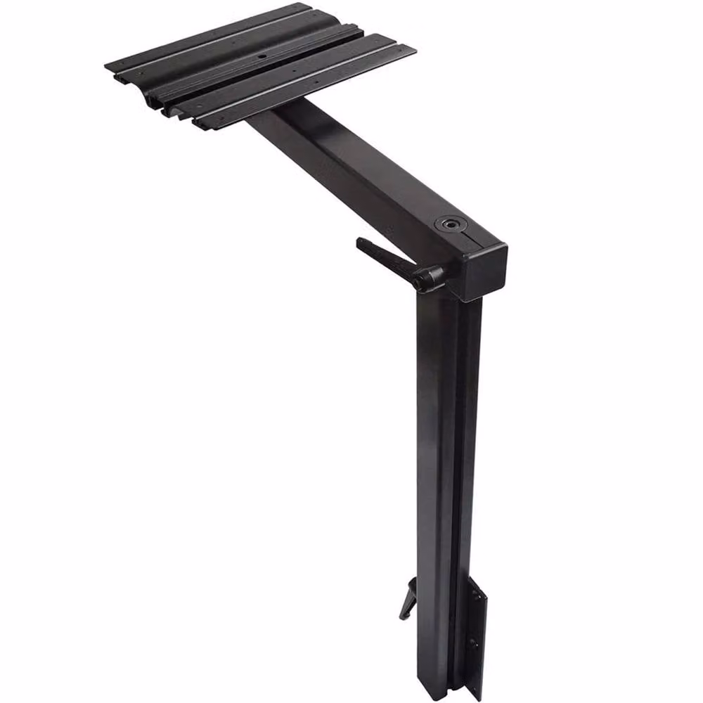 Nordara Detachable 360 Swivel Table Leg for Campervans and Caravans, Black – 3
