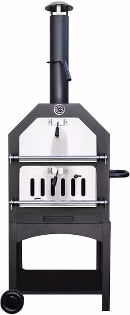 SPETLEK Charcoal BBQ Grill Smoker in Black, W/D/H: 158 x 158 x 158 cm – 1