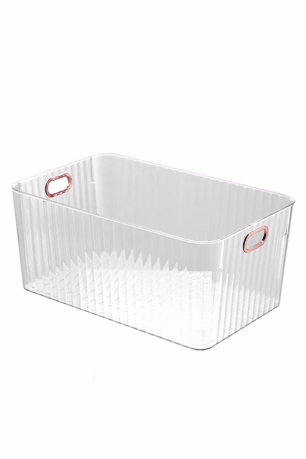 SHEONLY Transparent Plastic Storage Organiser Tray for Kitchen, Bathroom and Living Room – 3