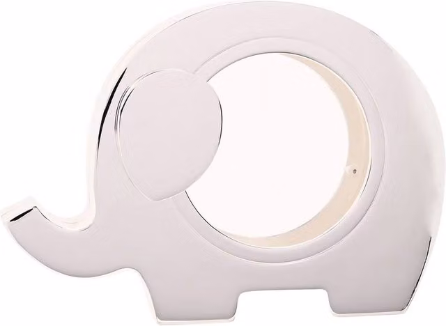 Bambino by Juliana Silver Plated Elephant Money Box