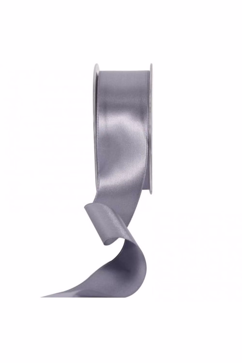 KDMD Gunmetal Grey Satin Ribbon, Width: 3.8 cm – 2
