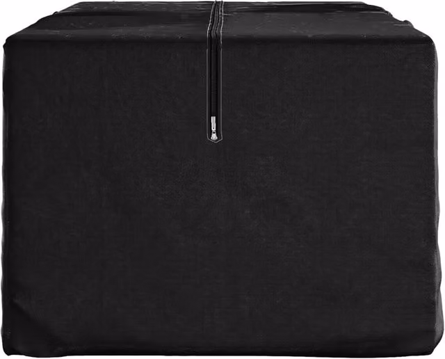 Berkfield Home Durable Garden Cushion Storage Bag in Black, W/D/H: 135 x 40 x 55 cm – 1