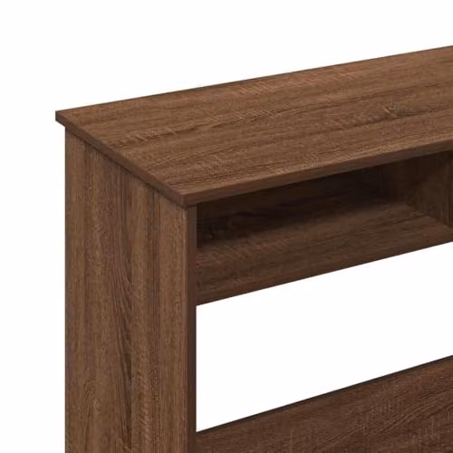 vidaXL Modern Writing Desk in Brown Engineered Wood, W: 80 cm, D: 40 cm, H: 75 cm – 7