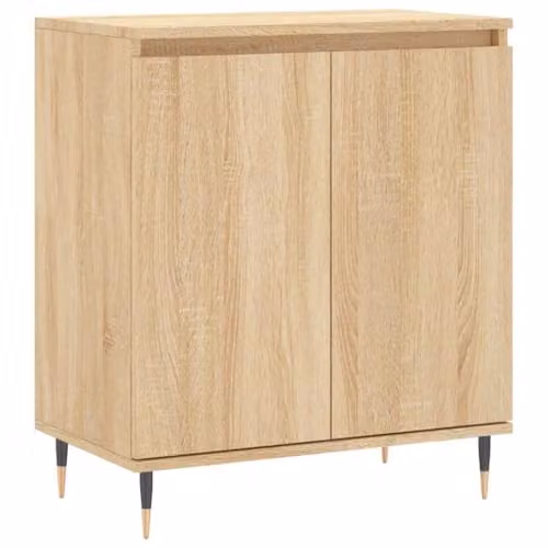 vidaXL Sideboard in Brown and Beige, W/D/H: 60 x 35 x 70 cm