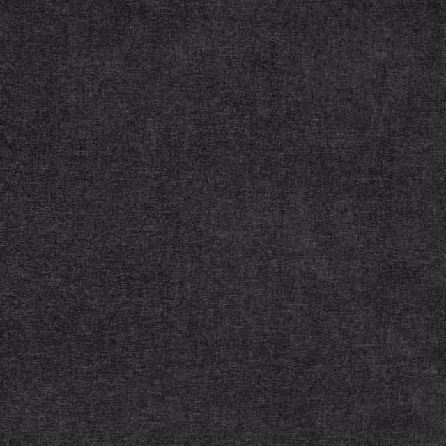 Linda Barker Petal Super Soft Chenille Fabric in Black