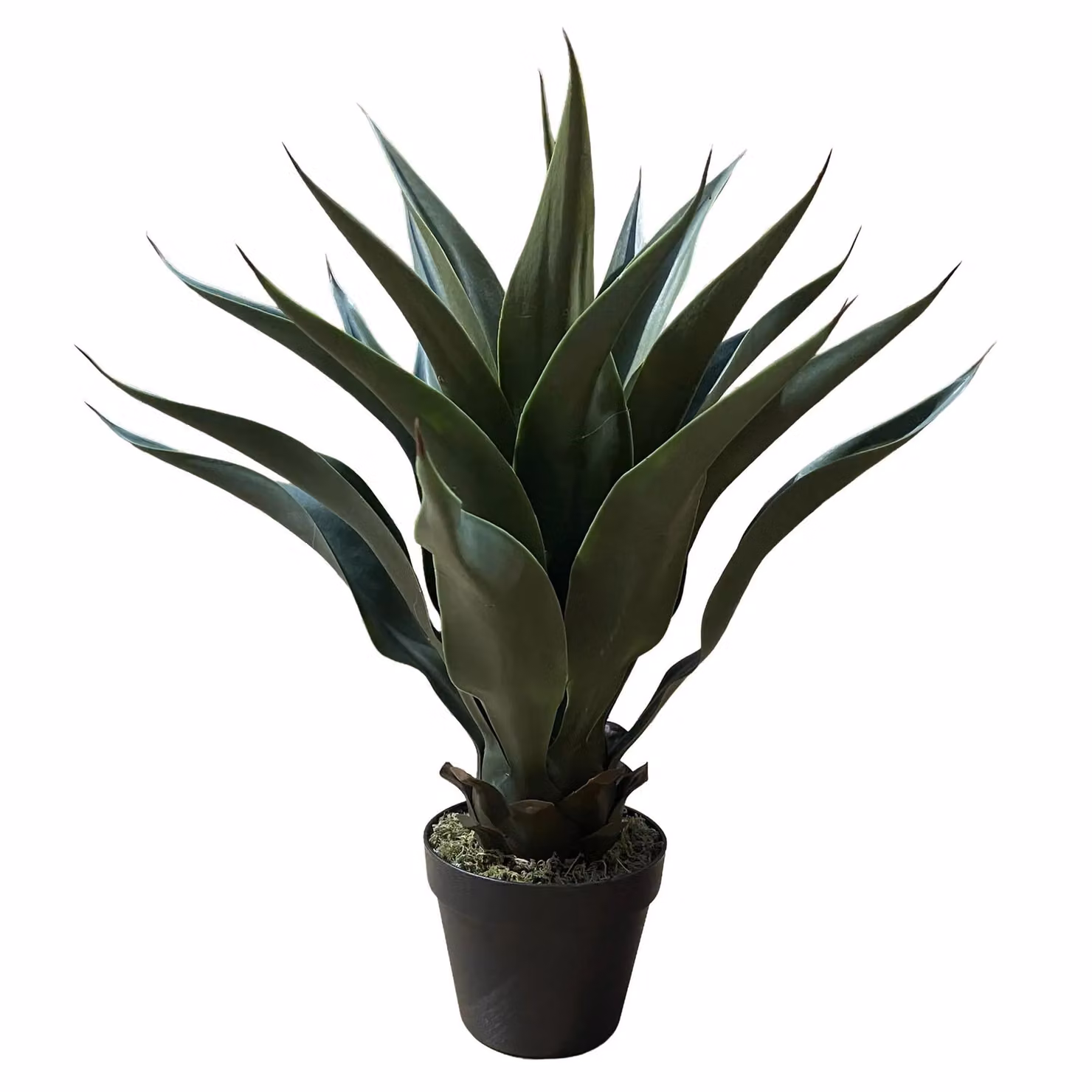 Leaf Design UK Green Artificial Deluxe Yucca Tropical Potted Plant, Height: 60 cm – 2