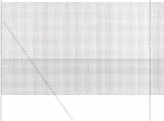 Berkfield Home Modern Welded Wire Fence in Dark Grey PVC-Coated Steel, 1.6 x 25 m – 1