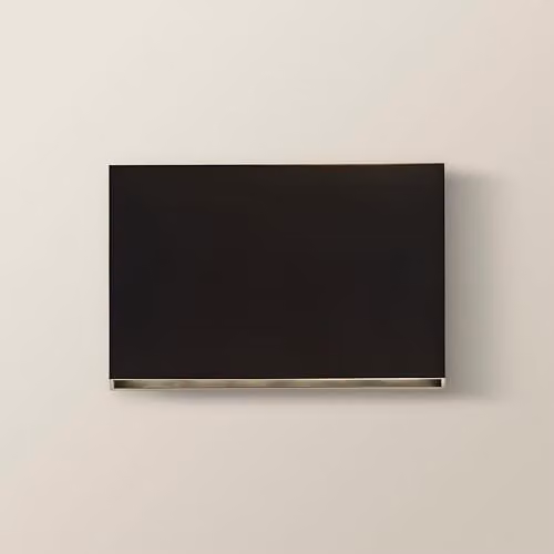 ValueLights Jake Matte Black IP65 LED Up and Down Outdoor Wall Light