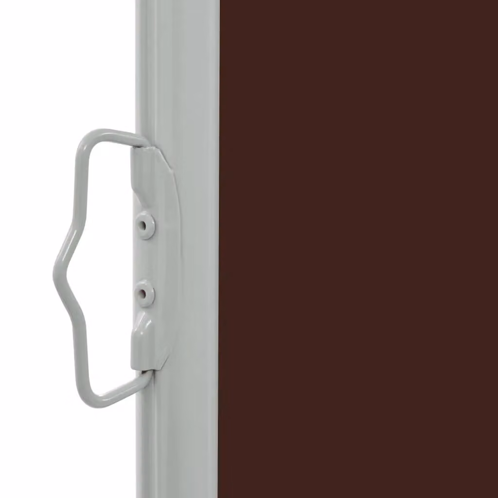 Berkfield Home Brown Retractable Side Awning with Manual Pull, W: 300 cm, H: 160 cm – 3