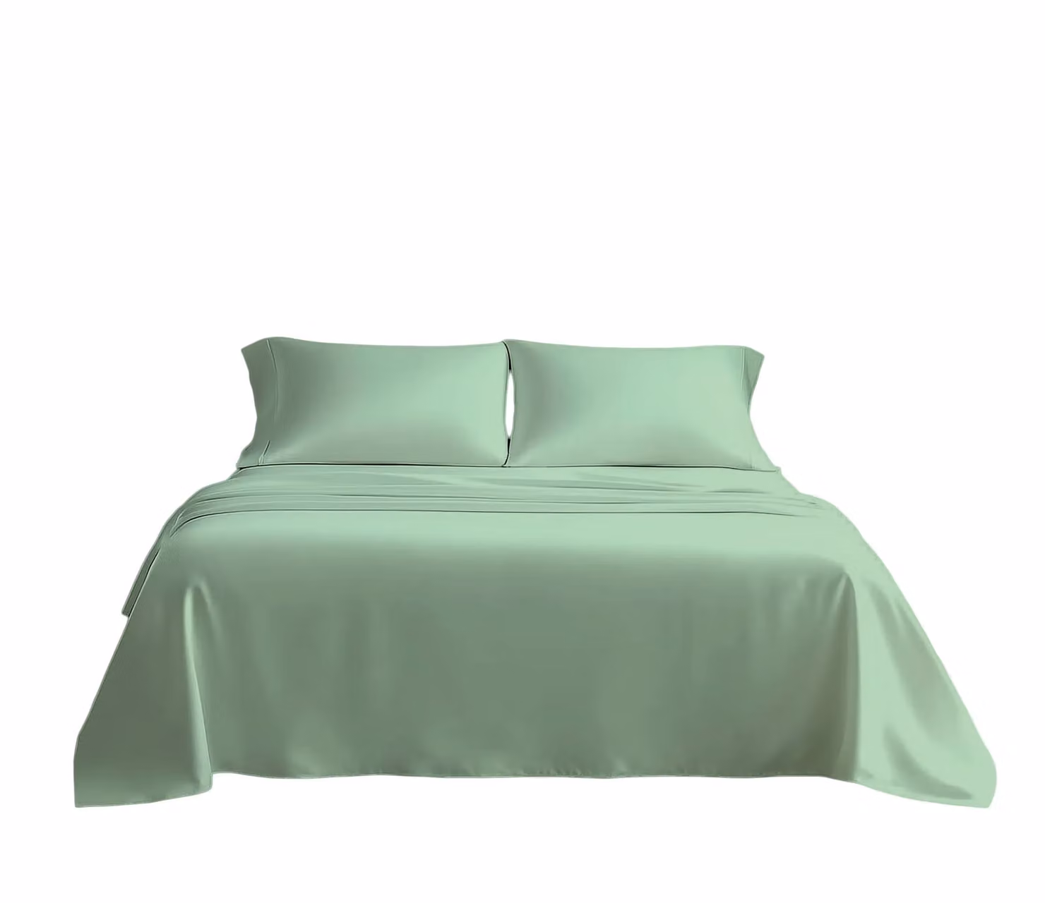 Home Sweet Home UK Snug City Microfibre Plain Blue King Size Flat Sheet, W: 180 cm x D: 200 cm – 1