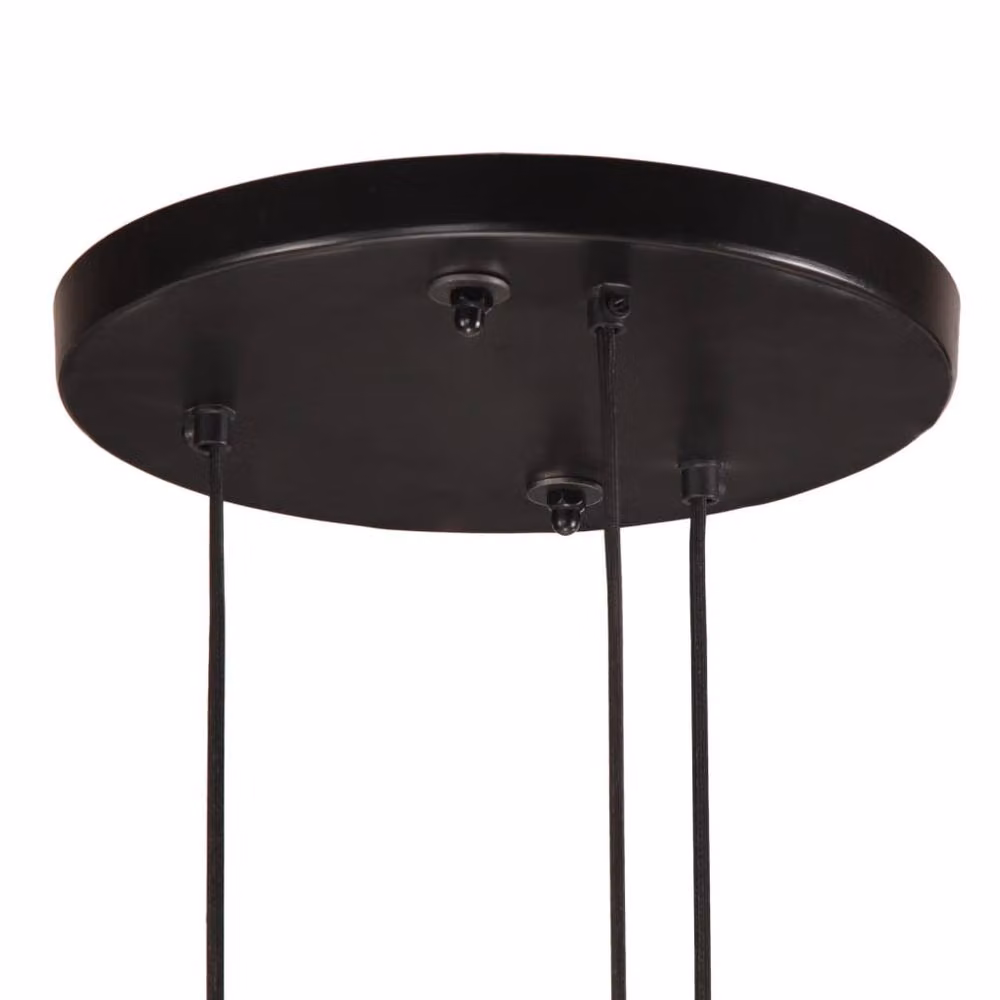 Berkfield Home Multicolour Hanging Lamp with E27 Socket, W/D/H: 30 x 30 x 100 cm – 3