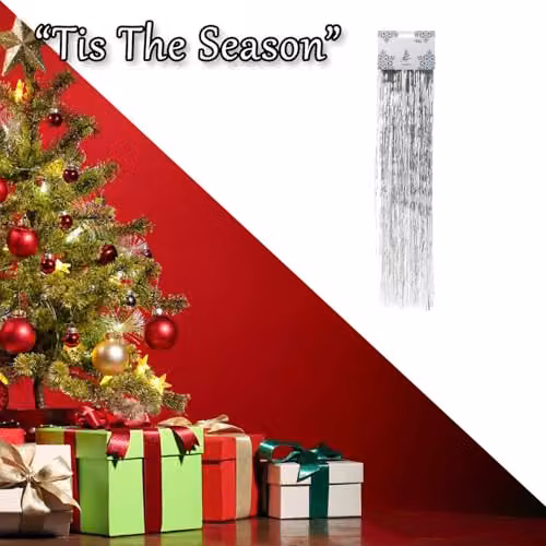 VFM e-Store Angel Hair Christmas Decoration, Silver, W/H: 38 x 50 cm – 5