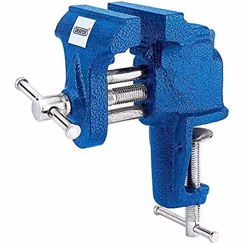 Draper 38267 75mm Bench Vice in Blue