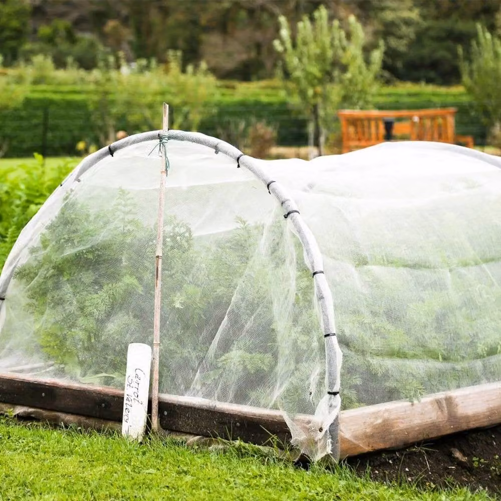 NESTLUNE White Garden Protect Netting for Vegetable Crops, 3 x 15 m – 3