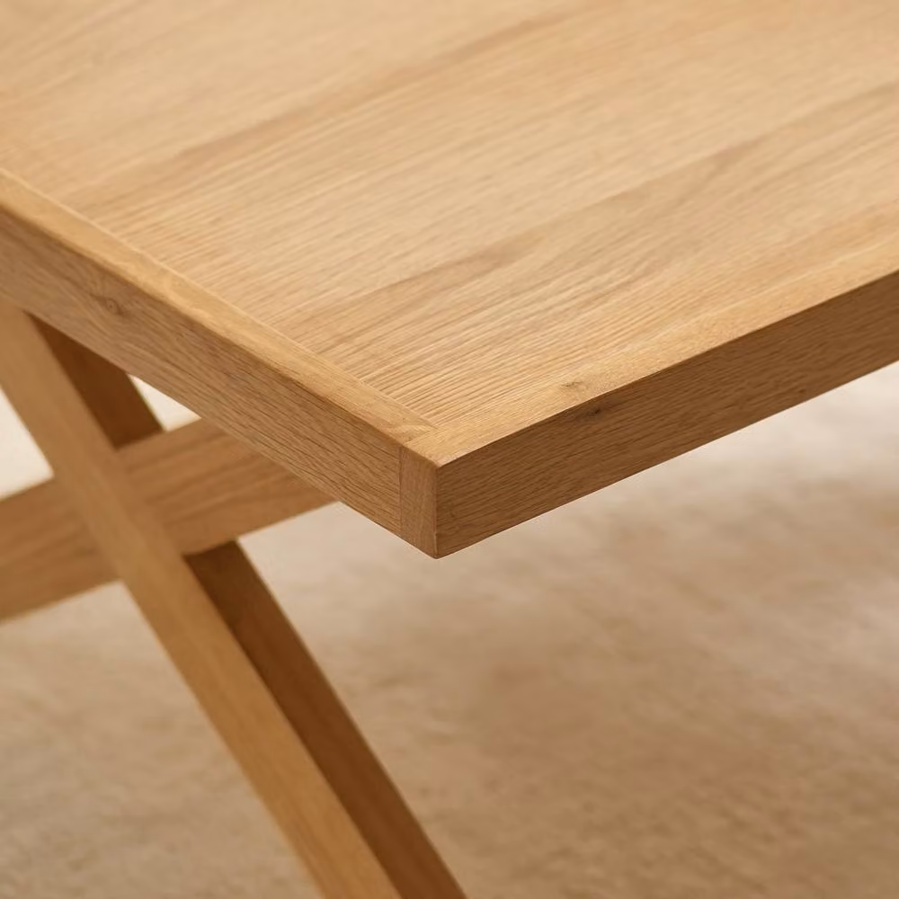 Cheshire Glenrothes Modern Rectangular Coffee Table in Brown Wood Effect, Width: 110 cm – 3
