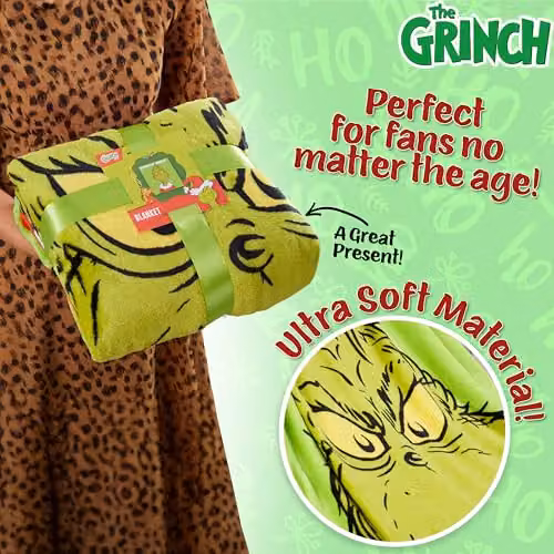 Carbotex Green Fluffy Hooded Fleece Blanket for Adults – 3