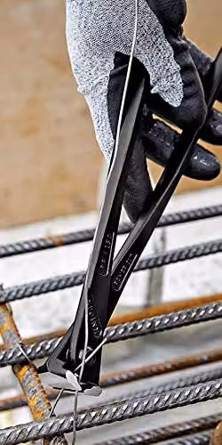 Knipex High Leverage Concreters Nippers, Black Atramentized, Hardened Steel – 3