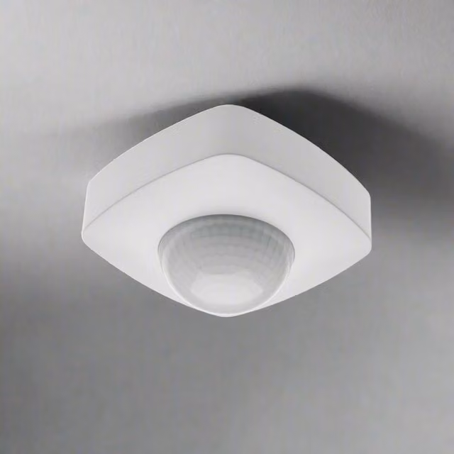 CGC Lighting White Surface Mount PIR Motion Sensor IP20 for Ceiling or Wall Mount – 1