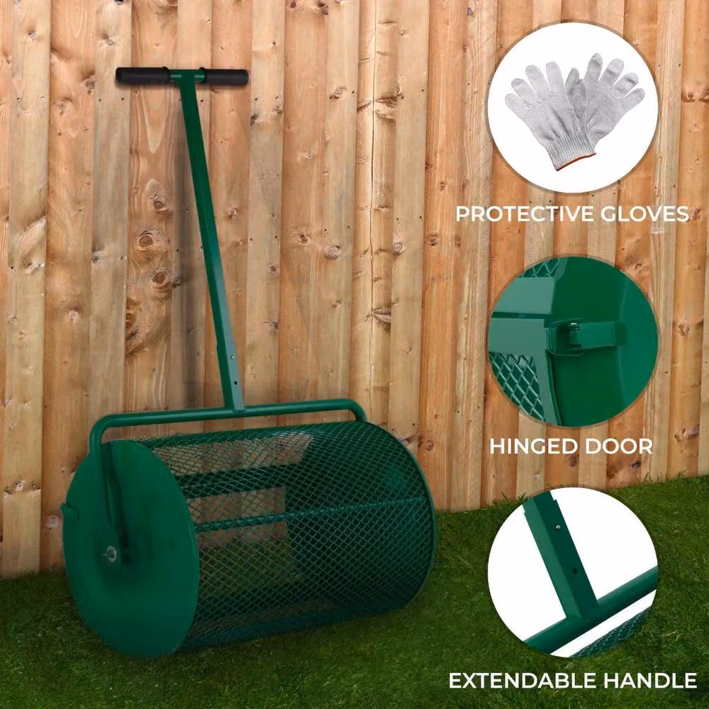 Monstershop Manual Compost and Peat Moss Spreader in Green – 2