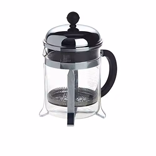 Bodum Chambord French Press Coffee Maker in Silver, 500ml – 4