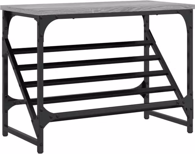 Berkfield Home Grey Sonoma Shoe Rack, W/D/H: 60 x 30 x 45 cm – 1