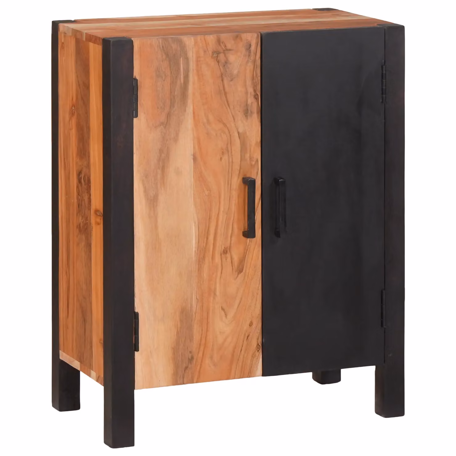 Berkfield Home Modern Brown Solid Acacia Wood Buffet and Sideboard, W/D/H: 55 x 30 x 75 cm – 2
