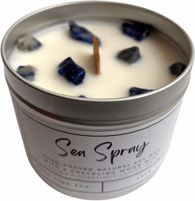 VIE White Sea Spray Aluminium Tin Tabletop Candle