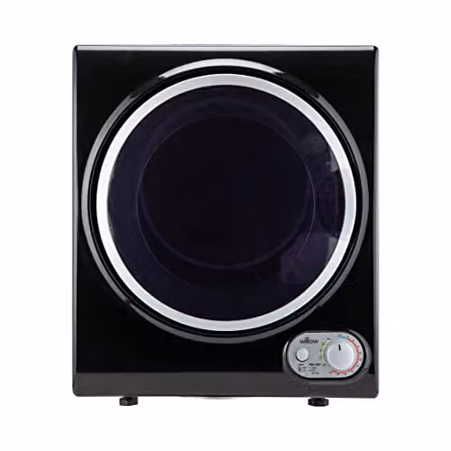 Willow WTD25 2.5kg Freestanding Vented Compact Tumble Dryer, Black – 1