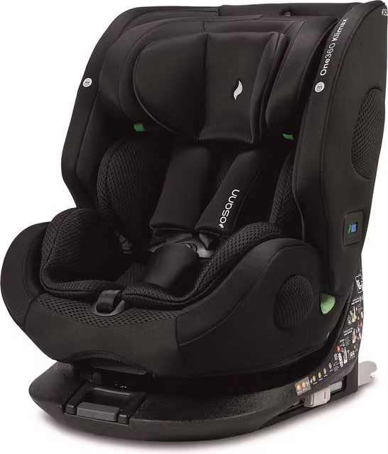 Osann One360 Klimax Temperature Controlled I-size Rotating Car Seat - Black