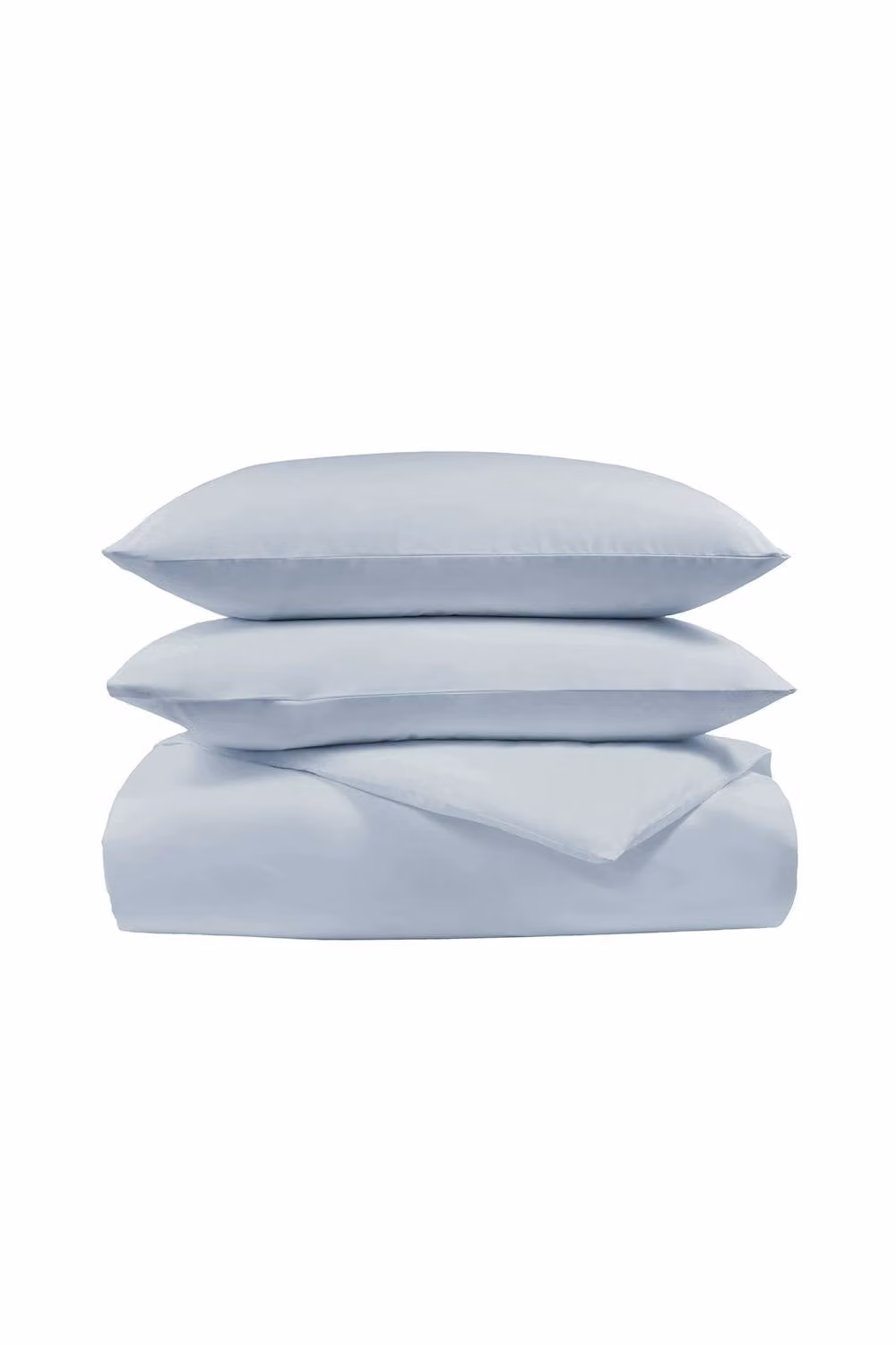 CHRISTY Pure Cotton Percale Duvet Cover Set in Blue, W/D/H: 140 x 200 cm – 3