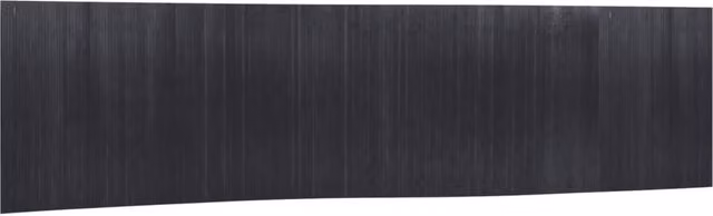 Berkfield Home Bamboo Room Divider in Dark Grey, H: 165 cm, W: 80 cm – 1