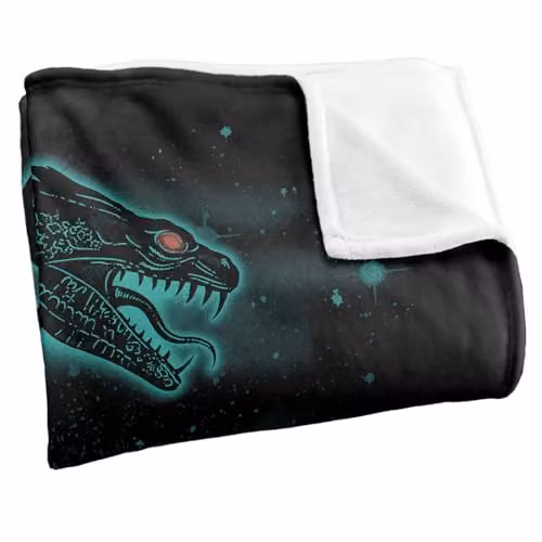 LOGOVISION Harry Potter Basilisk Stars Silky Touch Super Soft Fleece Throw Blanket, Multicolour, W: 152.4 cm x L: 152.4 cm – 2