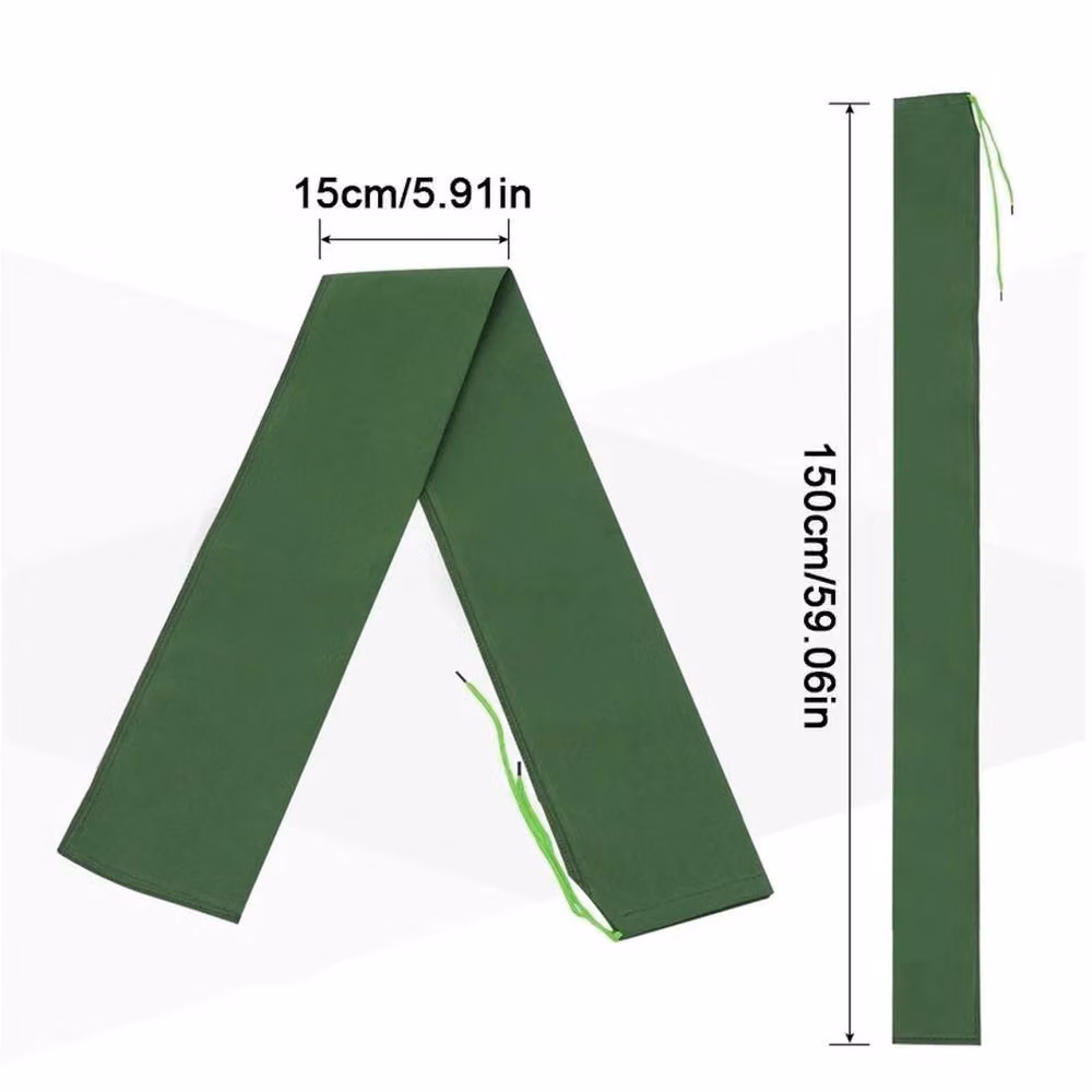 FLAVORA Green Elastic Canvas Flood Sand Bags W/D/H: 100 x 1000 cm – 2