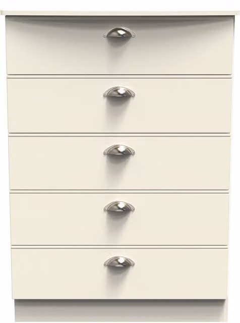2 U Albert 5 Drawer Chest in Beige – 1