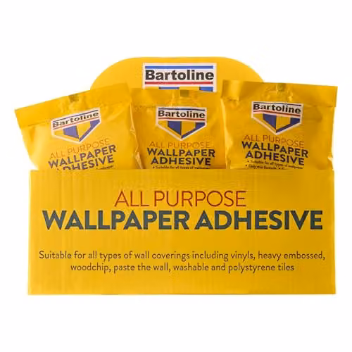 Bartoline All Purpose Wallpaper Adhesive Powder for Woodchip and Paper Wallpaper Types