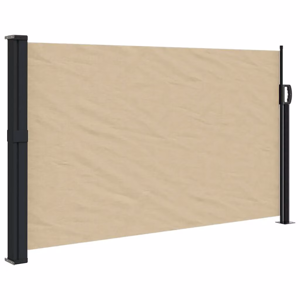 Berkfield Home Retractable Side Awning in Beige, W/H: 300 x 117 cm – 2