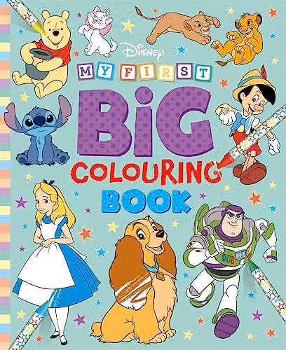 Disney My First Big Colouring Book for Children
