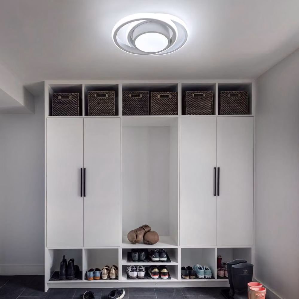 Pheashine Modern LED Ceiling Light, White, 32W, 6500K, Diameter: 27 cm – 3