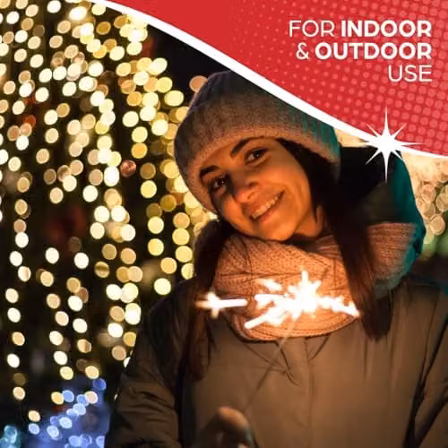 The Christmas Workshop 100 Warm White LED Christmas Tree Fairy Lights, 12.9m Length, Indoor and Outdoor Use – 7