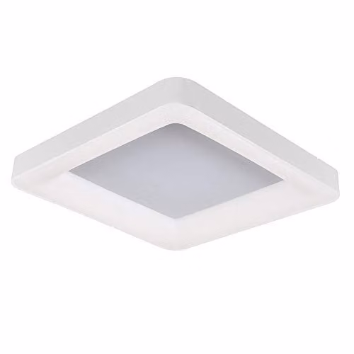Netlighting Modern LED Flush Ceiling Light, White, Warm White 3000K, 2750lm, Dimmable