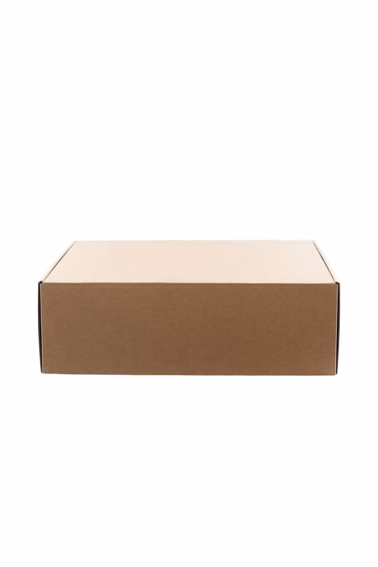 KDMD Stackable Wreath Storage Boxes, 3 Pack, Brown, Diameter: 40 cm