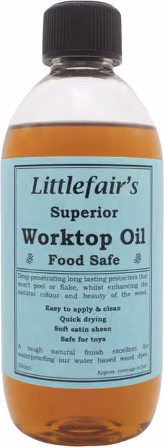 Littlefairs Natural Wood Finishing Oil, 0.5 l