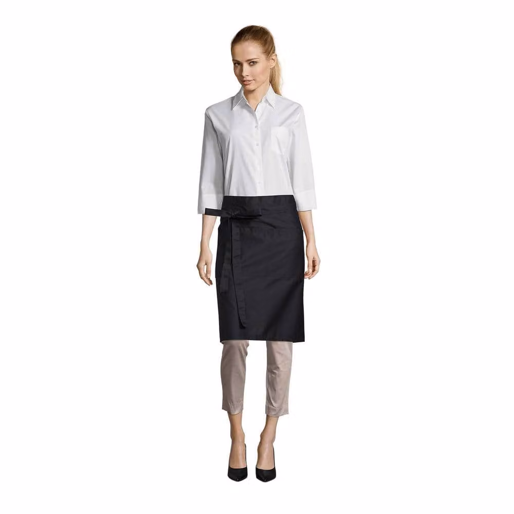 SOL'S Greenwich Mid Length Apron in Midnight Blue – 2