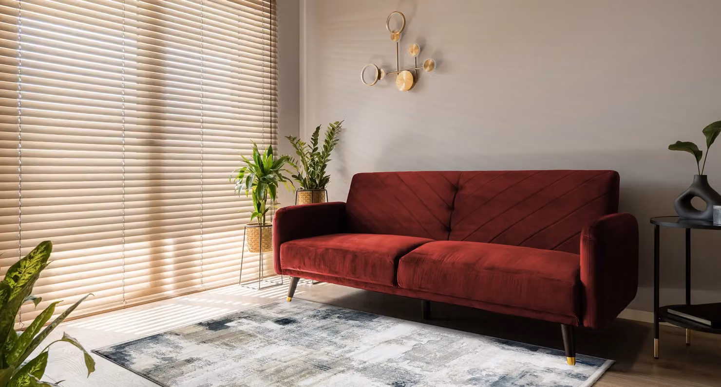 RugsX Distin Vintage Modern Rectangular Rug in White, W/D: 120 x 170 cm – 2