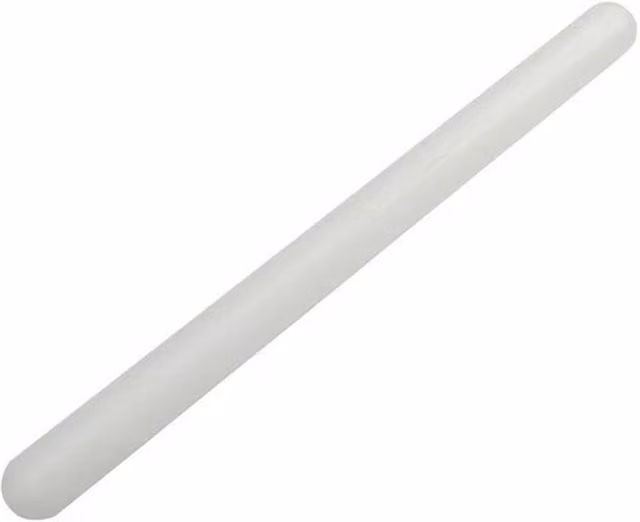 Havendro Non-stick Round Rolling Pin, White, Length: 50 cm