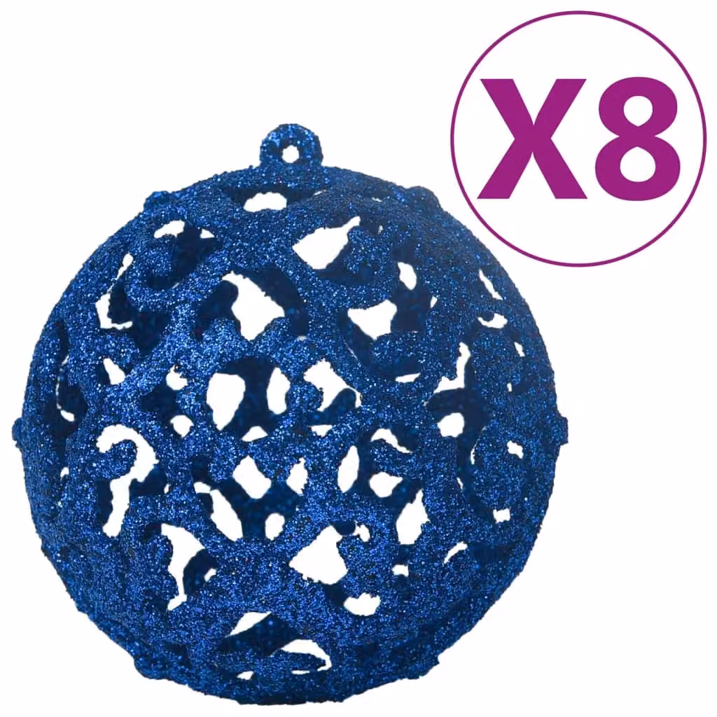 Berkfield Home 100 Piece Blue Christmas Bauble Set – 2