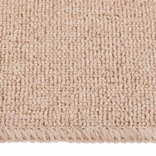 Berkfield Home Decorative Anti Slip Stair Mats, 15 Pack, Beige, W: 75 cm, D: 20 cm