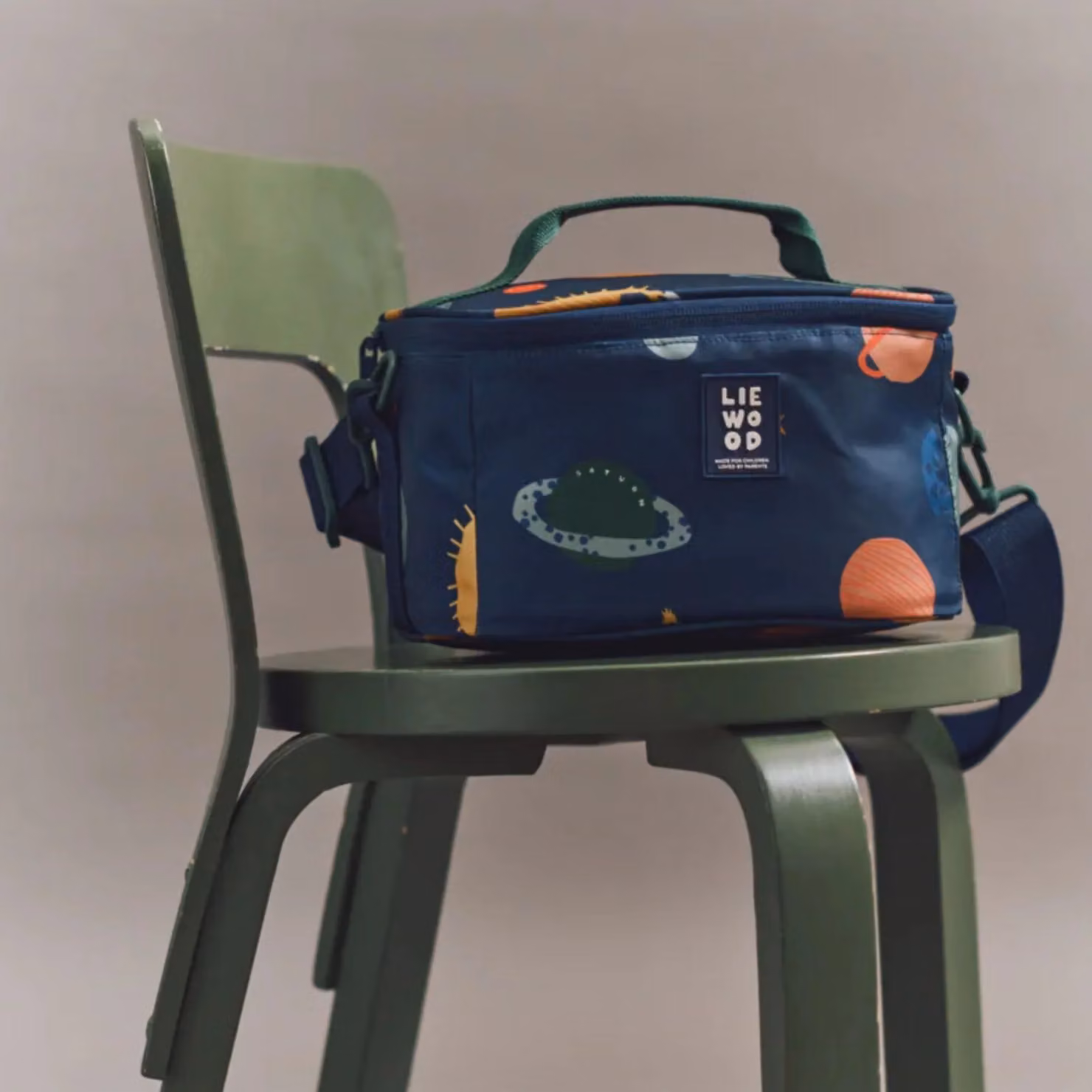 Liewood Toby Medium Thermal Bag in Blue Universe / Classic Navy – 2